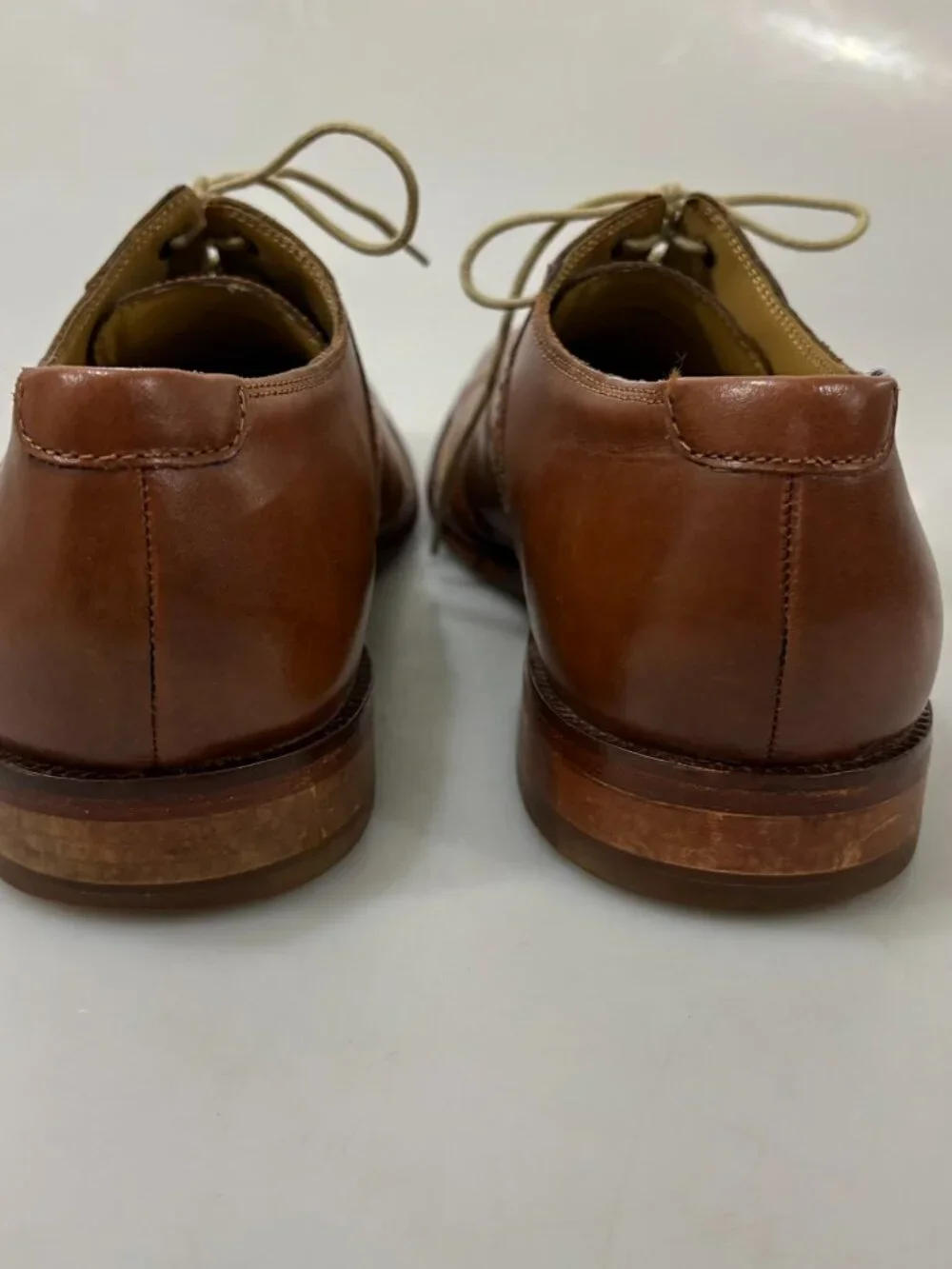 Cole Haan 11 M Madison Brown Cap Toe Oxfords Lace-Up Shoes C20409